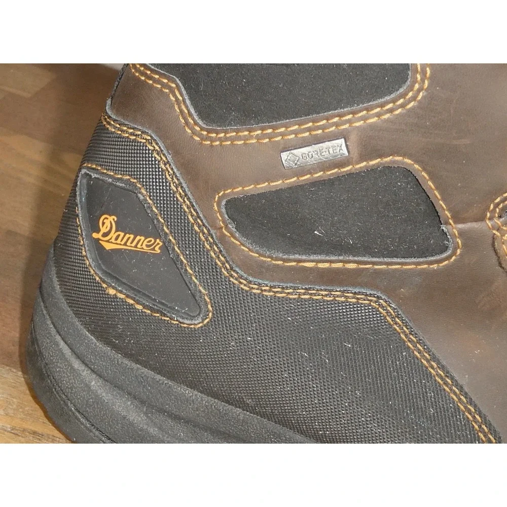 Danner Vicious 13860 Gore-Tex Vibram Work Boots‎ Men 14 Brown Comp Toe EH ASTM